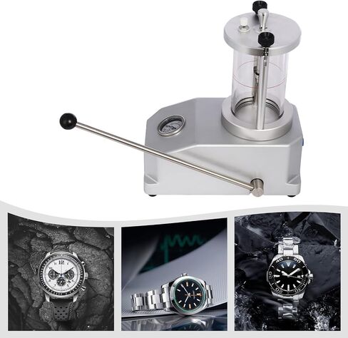 Watch Waterproof Tester Tool, Professional Underwater Watch Case Resistance Pressure Tester 0.3-6.0 bar Air Pressure Watch Resistant Testing Machine in Saudi Arabia