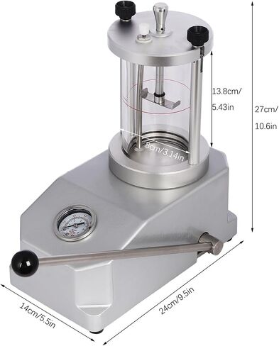 Watch Waterproof Tester Tool, Professional Underwater Watch Case Resistance Pressure Tester 0.3-6.0 bar Air Pressure Watch Resistant Testing Machine in Saudi Arabia