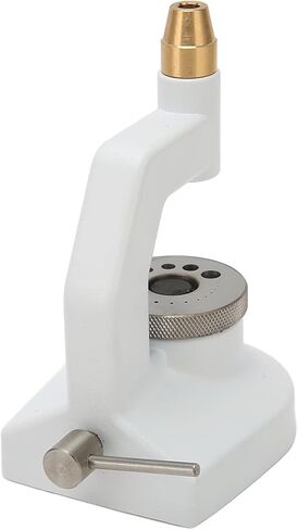 HERCHR Watch Repair Punch Kit, Watchmaker Pressing Tool Watch Press Staking Tool Set with 50 Punch Pins 10 Stakes, Back Case Closer for Closing the Cover Repairing in Kuwait