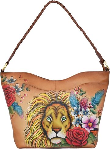 Anuschka Hand-Painted Genuine Leather Shopper Bag in Kuwait