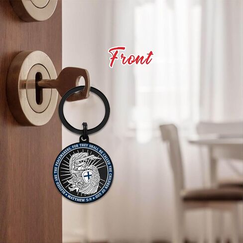 Gezxin Police Officer Gifts for Men Women, Saint Michael Law Enforcement Keychain, Police Academy Graduation Week Promotion Presents in Kuwait