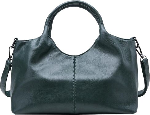 Leather Women's Shoulder Handbags, Purses for Women, Leather Purse Designer Handbags Soft Tote Hobo Bags in Saudi Arabia