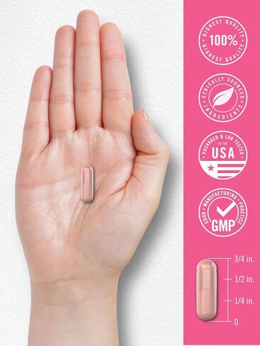 Carlyle Women's 30 Billion CFU Probiotic | Supported by 22 Strains Plus Cranberry | 30 Capsules | Supports Healthy Vaginal ph and Yeast Balance | Vegan, Non-GMO and Gluten Free | for Her in Kuwait