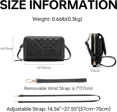 محافظ السوار الصغيرة Rfid Crossbody مخلب محفظة جلدية نباتية حقيبة يد عصرية للنساء مع فتحات للبطاقات in Kuwait