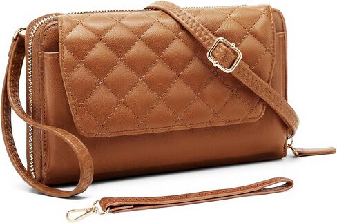 محافظ السوار الصغيرة Rfid Crossbody مخلب محفظة جلدية نباتية حقيبة يد عصرية للنساء مع فتحات للبطاقات in Kuwait