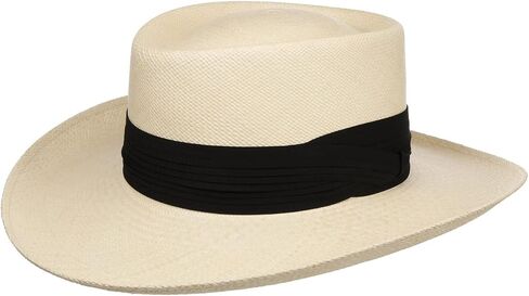 Lierys Classic Gambler Handmade Panama Straw Hat UV Protection 50+ Brisa Weave Unisex Summer in Saudi Arabia