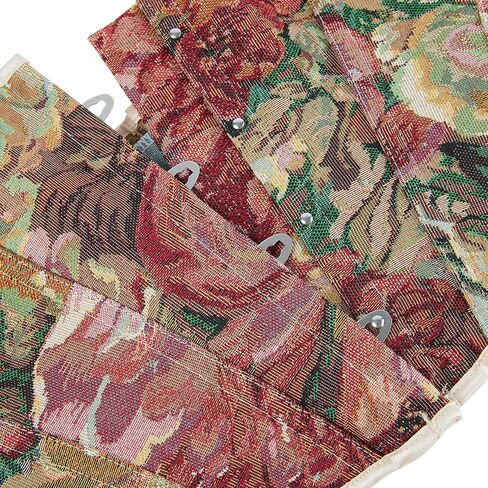 Mealah Women Vintage Floral Corset Top Halter Bustier Tank Renaissance Tapestry Crop Top Going Out Tops in Kuwait