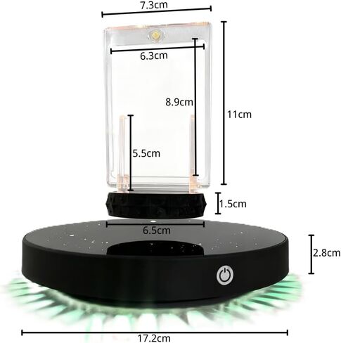 Levitating Card Display - Floating Display, Levitating Display Stand, Levitating Decor, Magnetic Display, Magnetic Levitation for Figures and Toys in Kuwait