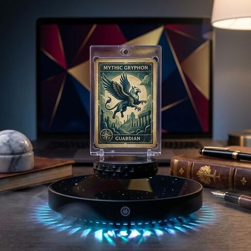Levitating Card Display - Floating Display, Levitating Display Stand, Levitating Decor, Magnetic Display, Magnetic Levitation for Figures and Toys in Kuwait