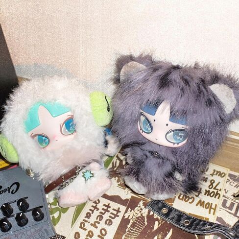 INN's Play Loud Series Plush Keychain Blind Box 1Pc (1 of 7 Possible Styles) Cute Key Ring Collectible Birthday Gifts in Saudi Arabia