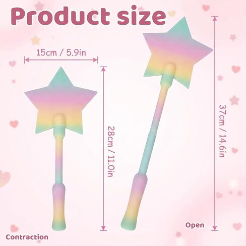 Credit Card Wand, Star-Shaped Fairy Wand Credit Card Holder,Magic Wand Credit Card Holder for Tap-to-Pay Transactions, in Random Color in Kuwait