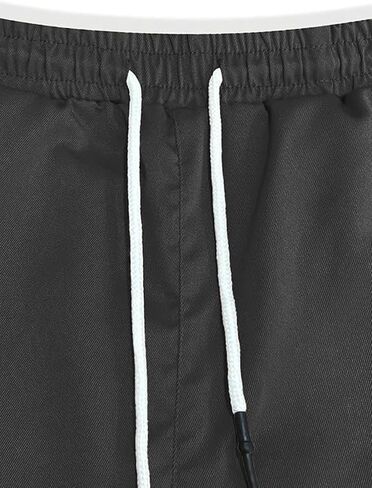 Men's Cargo Pants Joggers Casual Drawstring Multi Pocket Athletic Sports Outdoor Trousers in Kuwait