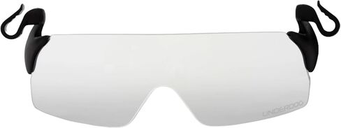 UNDERDOG Rocky Hat Clip-On Sunglasses, Polarized UV400 Lens, Lightweight, Glare Reduction for Golf, Hiking, Running, Outdoors in Kuwait