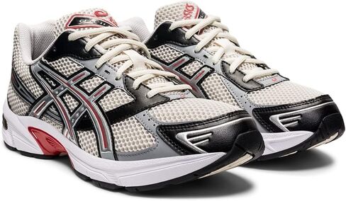 حذاء ASICS للرجال GEL-1130، مقاس 7.5، رمادي داكن/فضي نقي in Kuwait