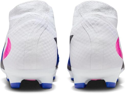 Nike Phantom 6 High Academy Multi-Ground Soccer Cleats (Racer Blue/White/Pink Blast) in Kuwait