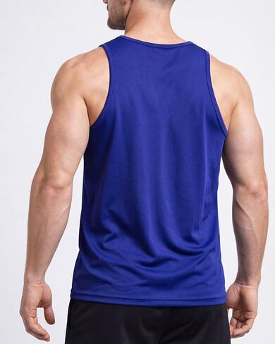 Rane Sports Mens Casual Tank Tops Sleeveless T-Shirts Summer Lightweight Muscle Workout Gym Tank in Kuwait