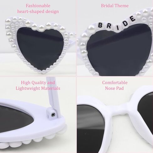Heart Sunglasses Bride to Be Glasses for Women in Kuwait