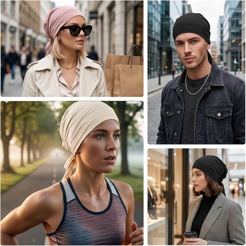 3 Pcs No Slip Cotton Hijab Undercaps for Women, Comfortable Hijab Caps Islamic Muslim Under Hijabs Cap Inner Under Scarf Hijabs for Women Muslim in Saudi Arabia