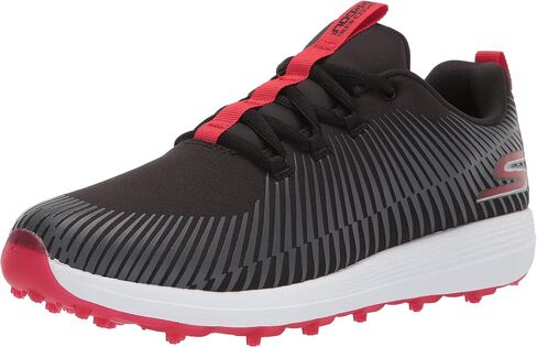 Skechers mens Max Golf Shoe, Black/White Mesh, 7.5 US in Kuwait