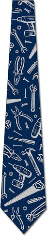 Three Rooker Tool Ties Mens Handyman Necktie Construction Tie Navy Neckties in Kuwait