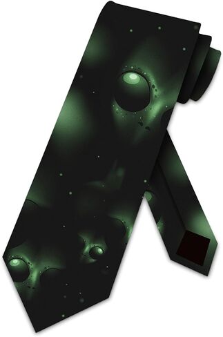 Three Rooker Space Alien Ties Mens Outer Galaxy Necktie in Kuwait