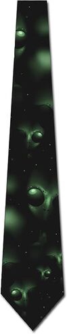 Three Rooker Space Alien Ties Mens Outer Galaxy Necktie in Kuwait