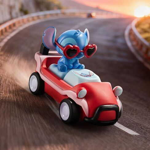 MINISO Disney Stitch Keycap Blind Box Confession Highway Series - ABS Sliding Collectible Action Figures, 4-1 Stitch Ornament for Desk, Keyboard Keychain Decor, Stress Relief Toys for Boys, Girls in Saudi Arabia