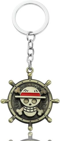 Anime Spinner Keychain, Straw Hat Pirates Spinners KeyChain Merchandise for Women Men (Spinner) in Saudi Arabia