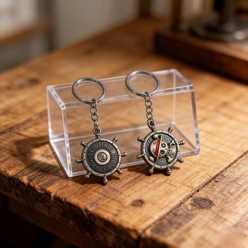 Anime Spinner Keychain, Straw Hat Pirates Spinners KeyChain Merchandise for Women Men (Spinner) in Saudi Arabia