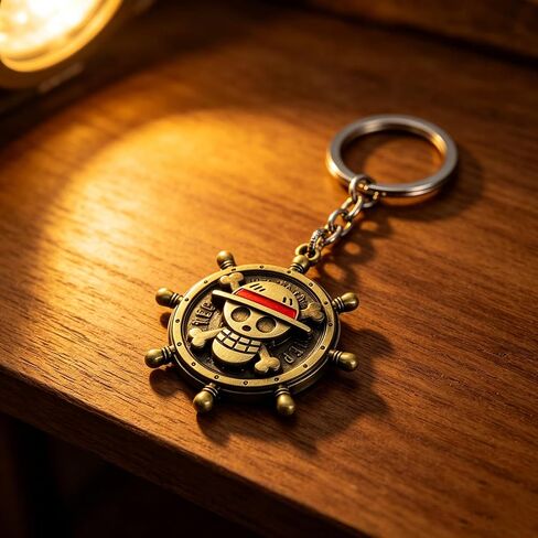 Anime Spinner Keychain, Straw Hat Pirates Spinners KeyChain Merchandise for Women Men (Spinner) in Saudi Arabia