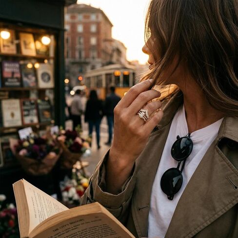 JATEBI Stackable Rings for Women 14K Gold Plated Kunckle Rings Set Dainty Simple Trendy Adjustable Perfect for Stacking Layering on Thumb and Knuckle 3 Pcs in Kuwait