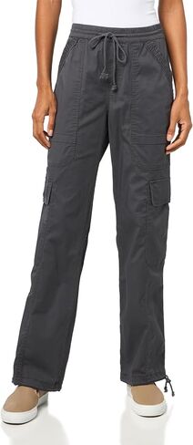 Unionbay Womens Straight Leg Stretch Twill Cargo Pant in Kuwait