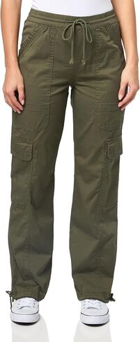 Unionbay Womens Straight Leg Stretch Twill Cargo Pant in Kuwait