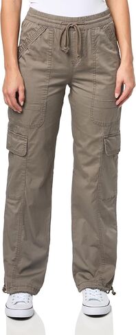 Unionbay Womens Straight Leg Stretch Twill Cargo Pant in Kuwait