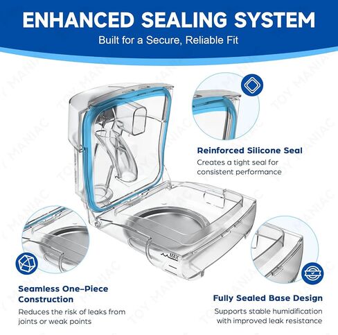 Replacement Water Chamber Compatible with AirSense 11 and Aircurve 11, Replacement Humidifier Tank Compatible with S11 Series, Same Capacity As Original, CPAP Supplies and Accessories in Saudi Arabia