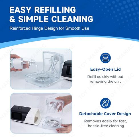 Replacement Water Chamber Compatible with AirSense 11 and Aircurve 11, Replacement Humidifier Tank Compatible with S11 Series, Same Capacity As Original, CPAP Supplies and Accessories in Saudi Arabia