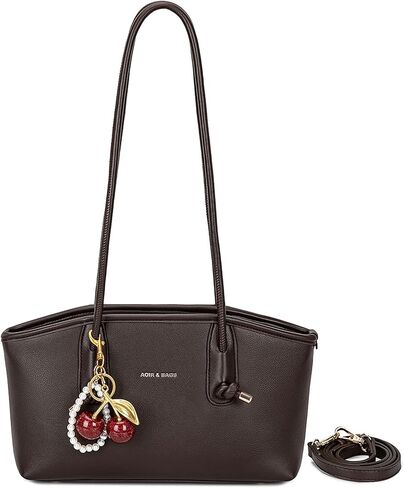 Tote bag for woman leather tote bag for work Hobo Purse Retro Underarm handbag with charm in Saudi Arabia