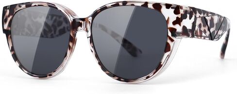 Meeloog Over Glasses Sunglasses for Women Polarized Stylish Oversized Fit-over Sunglasses Go Over Glass for Driving ST0189 in Saudi Arabia