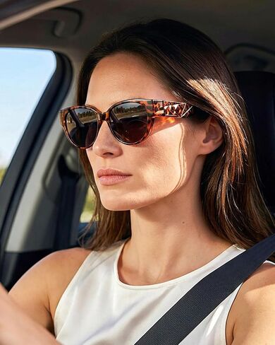 Meeloog Over Glasses Sunglasses for Women Polarized Stylish Oversized Fit-over Sunglasses Go Over Glass for Driving ST0189 in Kuwait