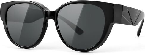 Meeloog Over Glasses Sunglasses for Women Polarized Stylish Oversized Fit-over Sunglasses Go Over Glass for Driving ST0189 in Kuwait
