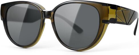 Meeloog Over Glasses Sunglasses for Women Polarized Stylish Oversized Fit-over Sunglasses Go Over Glass for Driving ST0189 in Kuwait