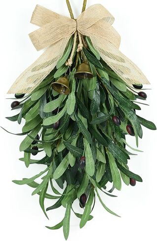 Eucalyptus Wreath for Front Door Artificial Eucalyptus Wreath Olive Fruit and Blueberry with Green Leaf Spring Summer All Season for Farmhouse Front Porch Window Hanging Wall Party Decor in Saudi Arabia