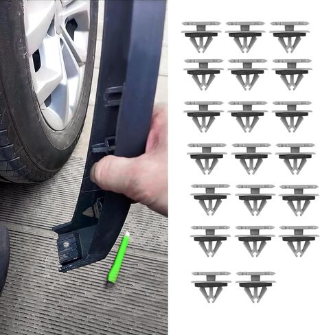 20PCS Rocker Moulding Clip & Fender Exterior Trim Clips, 68172491AA 68271803AA 68395627AA Trim Panel Clips, Fender Flare Clips Compatible with Jeep Grand GMC Cherokee Compass in Kuwait