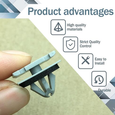 20PCS Rocker Moulding Clip & Fender Exterior Trim Clips, 68172491AA 68271803AA 68395627AA Trim Panel Clips, Fender Flare Clips Compatible with Jeep Grand GMC Cherokee Compass in Kuwait
