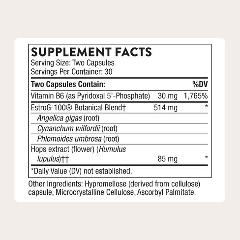 THORNE - Perimenopause Complete - Supports Mood Balance & Restful Sleep - Relief from Hot Flashes, Night Sweats & Vaginal Dryness* - Contains Herbal Ingredients - NSF Certified for Sport - 60 Capsules in Kuwait