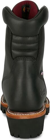 Chippewa Men's Men'S 9" Super Logger Waterproof Insulated Work Boot Black 11 D(M) US in Kuwait