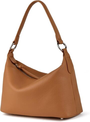 DONNAIN Genuine Leather Hobo Bag for Women, Small Shoulder Bags and Hobo Crossbody Bags for Women with Adjustable Strap in Saudi Arabia