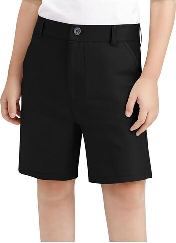 Boys Shorts Casual Lightweight Quick Dry Stretch Pull on Chino Golf Shorts Teen Girls Kids School Uniform Clothes in Kuwait