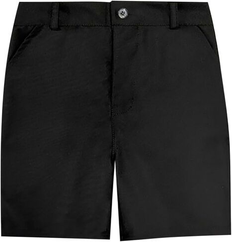 Boys Shorts Casual Lightweight Quick Dry Stretch Pull on Chino Golf Shorts Teen Girls Kids School Uniform Clothes in Kuwait
