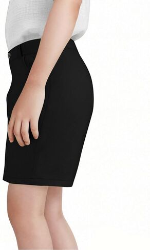 Boys Shorts Casual Lightweight Quick Dry Stretch Pull on Chino Golf Shorts Teen Girls Kids School Uniform Clothes in Kuwait